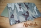 Preview: Kuscheldecke Design Camouflage I / khaki hell 50 x 70 cm